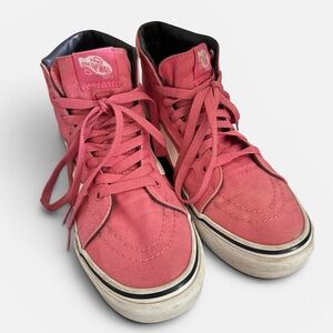 VANS Old Skool Bubble Gum Pink High Top Sz 7